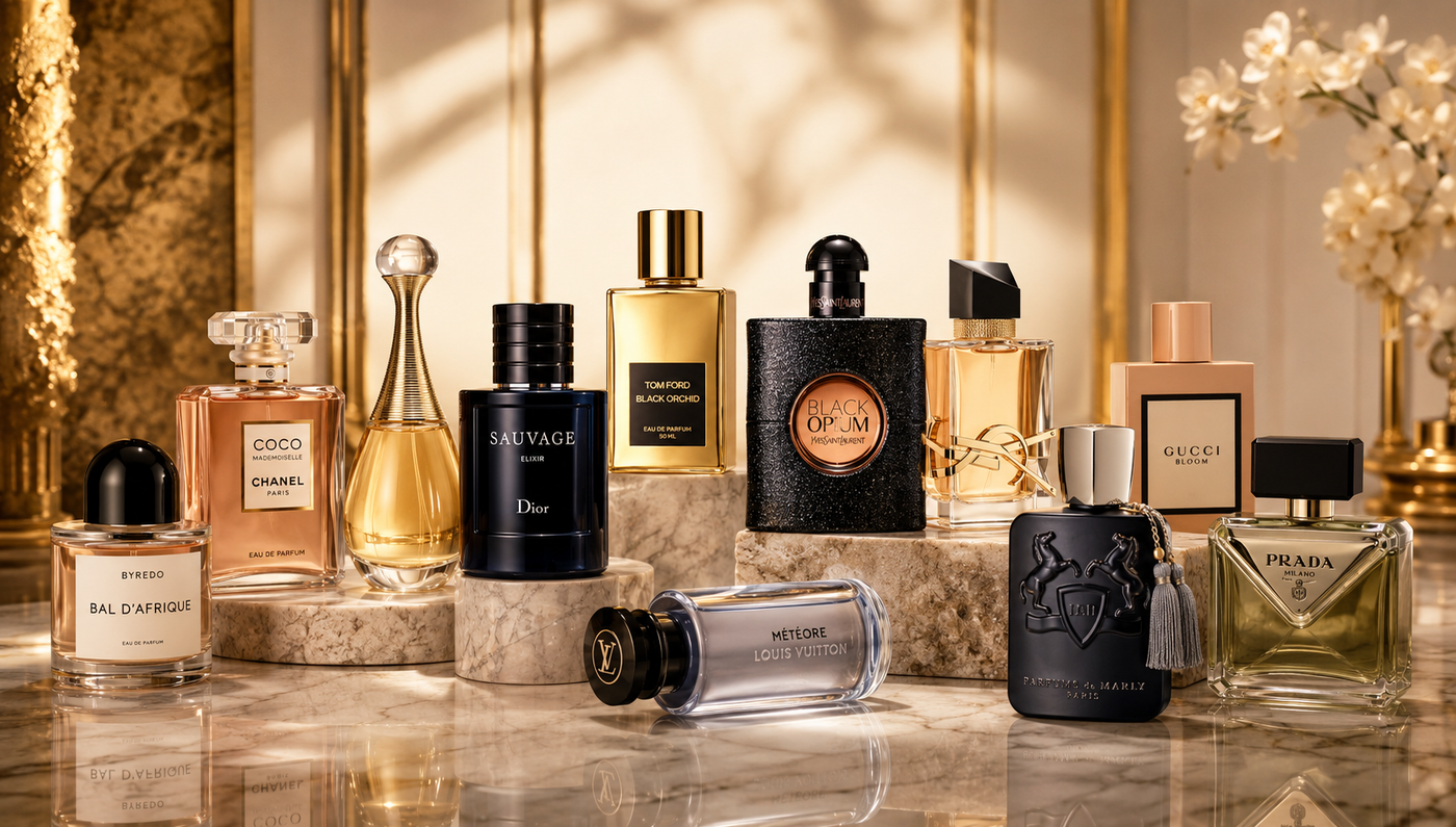 Luxury you can smell. Authenticity you can trust